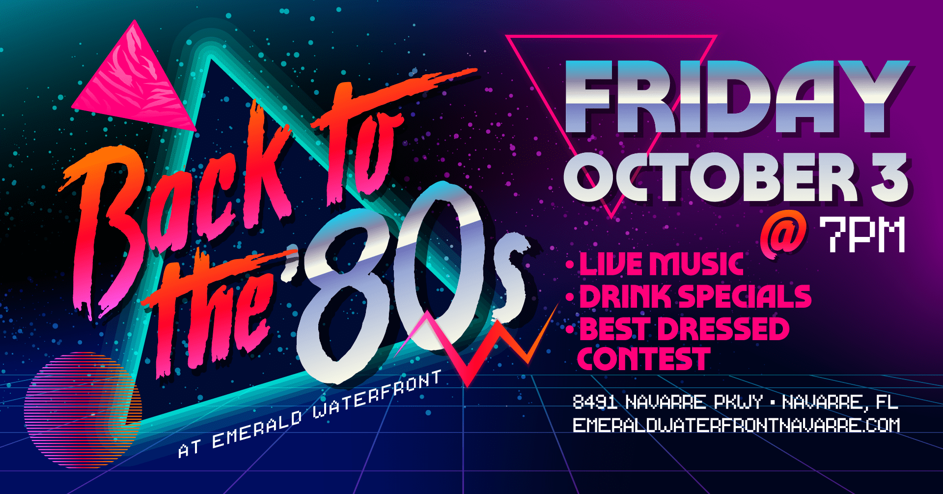 Back to the 80's Night
